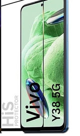FTI FLEXI-TECH INDUSTRIES 11D Tempered Glass Privacy Screen Guard for VIVO-Y38 (Micro Fibre Cloth included)