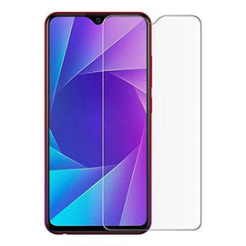 FTI FLEXI-TECH INDUSTRIES Premium Tempered Glass Compatible For VIVO-Y91C Edge to Edge With Micro Fibre Cloth, Wet Wipe Dry for Clean