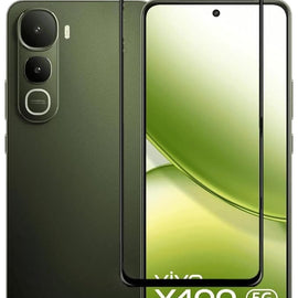 FTI FLEXI-TECH INDUSTRIES Tempered Glass Screen Protector for Vivo Y400 5G | 9H Hardness | HD Clear | Bubble Free | Scratch Resistant | Oleophobic Coating