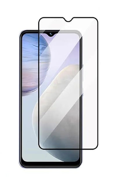 FTI FLEXI-TECH INDUSTRIES Premium Tempered Glass Compatible For VIVO-Y73S-4G Edge to Edge With Micro Fibre Cloth, Wet Wipe Dry for Clean