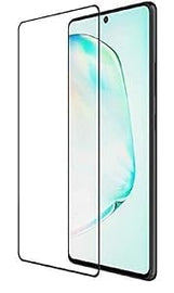 SAMSUNG GALAXY NOTE-10 Mobile Premium Tempered Glass Edge to Edge With Micro Fibre Cloth, Wet Wipe Dry for Clen