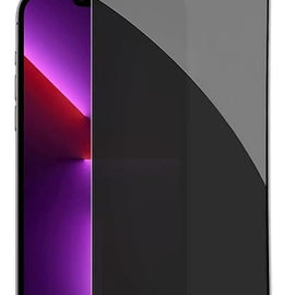FTI FLEXI-TECH INDUSTRIES Premium Tempered Glass Compatible For Iphone-14-PLUS-Privacy Edge to Edge With Micro Fibre Cloth, Wet Wipe Dry for Clen