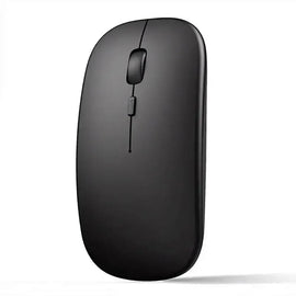 FTI FLEXI-TECH INDUSTRIES KBK Wireless Mouse (USB 2.4GHz) – 4 D Optical Scroll-Wheel, Adjustable DPI (800/1200/1600), Plug-&-Play, Up to 10 m Range – Ideal for Laptop & PC (Black)